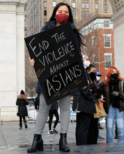 anti asian hate crime rally